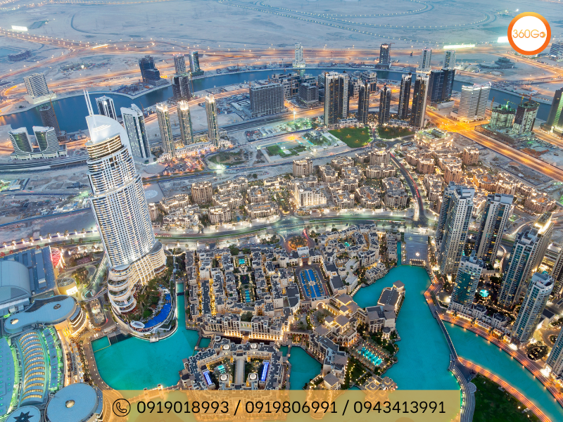 Dubai là một trong những điểm đến du lịch nổi tiếng thế giới - Du lịch 360Go